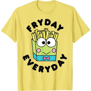 image:imageKeroppi French Fries Fryday Friday Everyday TShirtLemon Yellow