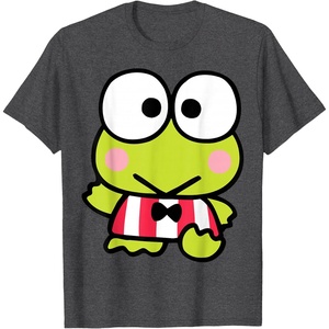 image:imageKeroppi Front and Back Tee Shirt TShirtDark Heather Grey