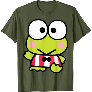 image:imageKeroppi Front and Back Tee Shirt TShirtOlive Green