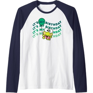 image:imageKeroppi Its My Birthday Raglan Baseball TeeNavy BlueWhite