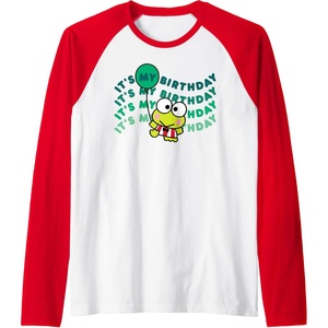 image:imageKeroppi Its My Birthday Raglan Baseball TeeRedWhite