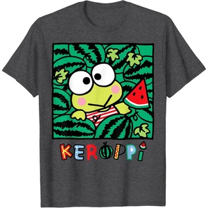 image:imageKeroppi Watermelon Summer Fun TShirtDark Heather Grey