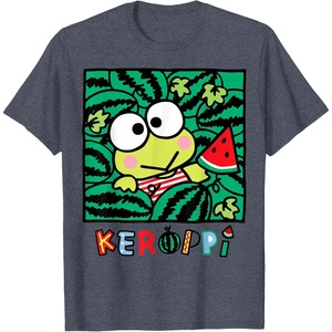 image:imageKeroppi Watermelon Summer Fun TShirtHeather Blue