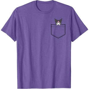image:imageKuromi Chest Pocket TShirtPurple Heather