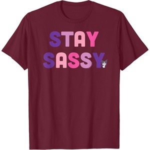 image:imageKuromi Stay Sassy TShirtBurgundy