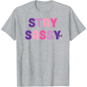 image:imageKuromi Stay Sassy TShirtHeather Grey
