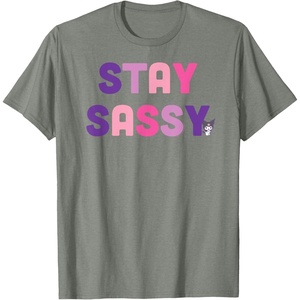 image:imageKuromi Stay Sassy TShirtOlive Heather