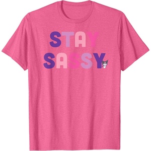 image:imageKuromi Stay Sassy TShirtPink Heather