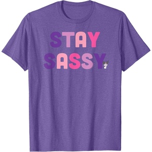 image:imageKuromi Stay Sassy TShirtPurple Heather