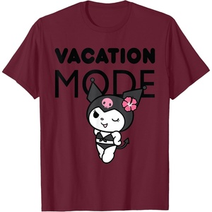 image:imageKuromi Vacation Mode TShirtBurgundy