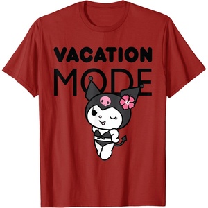 image:imageKuromi Vacation Mode TShirtCranberry Red