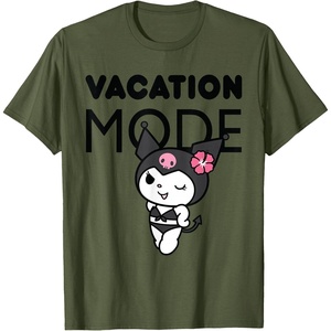 image:imageKuromi Vacation Mode TShirtOlive Green