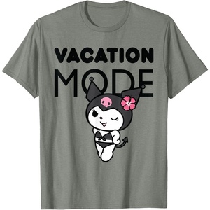 image:imageKuromi Vacation Mode TShirtOlive Heather