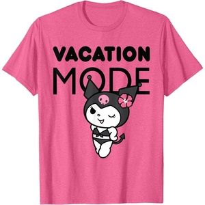 image:imageKuromi Vacation Mode TShirtPink Heather