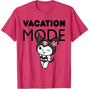 image:imageKuromi Vacation Mode TShirtRed Heather