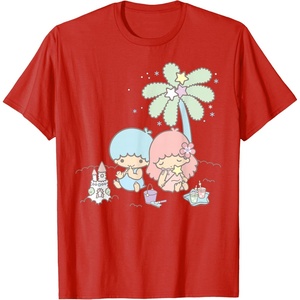 image:imageLittle Twin Stars Beach Summer Sandcastle TShirtRed