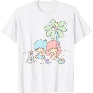 image:imageLittle Twin Stars Beach Summer Sandcastle TShirtWhite