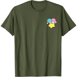 image:imageLittle Twin Stars Dream Galaxy Pocket Tee TShirtOlive Green