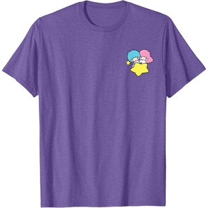 image:imageLittle Twin Stars Dream Galaxy Pocket Tee TShirtPurple Heather