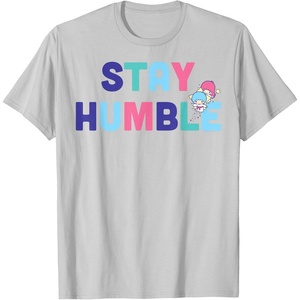 image:imageLittle Twin Stars Stay Humble TShirtSilver Grey