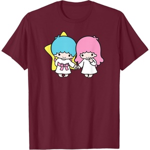image:imageLittle Twins Stars Holding Hands Tee TShirtBurgundy