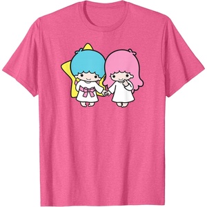 image:imageLittle Twins Stars Holding Hands Tee TShirtPink Heather