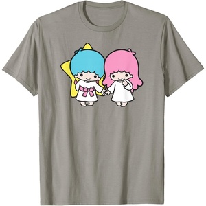 image:imageLittle Twins Stars Holding Hands Tee TShirtSlate Grey