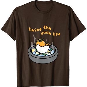 image:imageLiving The Gude Life Ramen Featuring Gudetama TShirt SmallBrown