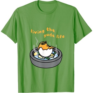 image:imageLiving The Gude Life Ramen Featuring Gudetama TShirt SmallGrass Green