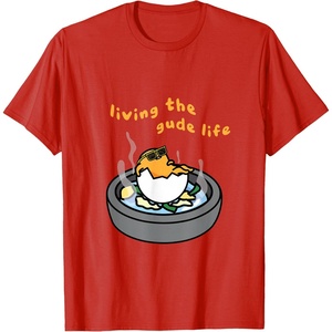 image:imageLiving The Gude Life Ramen Featuring Gudetama TShirt SmallRed