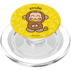 image:imageMonkichi Sanrio Monkey Silly Smile PopSockets MagSafe PopGrip for iPhoneMagSafe