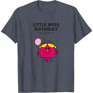 image:imageMr Men Little Miss Birthday TShirtHeather Blue