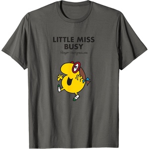 image:imageMr Men Little Miss Busy TShirtAsphalt Grey