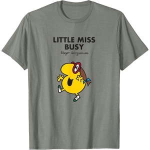 image:imageMr Men Little Miss Busy TShirtOlive Heather