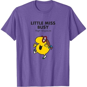 image:imageMr Men Little Miss Busy TShirtPurple Heather