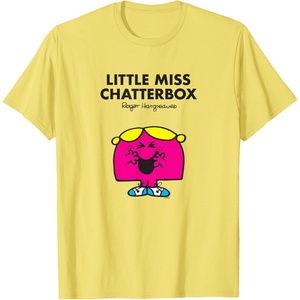 image:imageMr Men Little Miss Chatterbox TShirtLemon Yellow