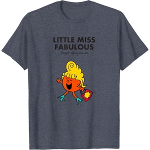 image:imageMr Men Little Miss Fabulous TShirtHeather Blue