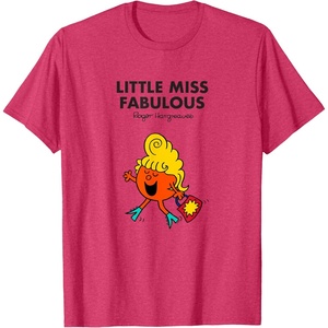 image:imageMr Men Little Miss Fabulous TShirtRed Heather