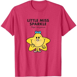 image:imageMr Men Little Miss Sparkle TShirtRed Heather