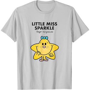 image:imageMr Men Little Miss Sparkle TShirtSilver Grey