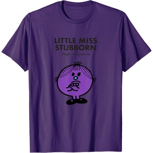 image:imageMr Men Little Miss Stubborn TShirtPurple