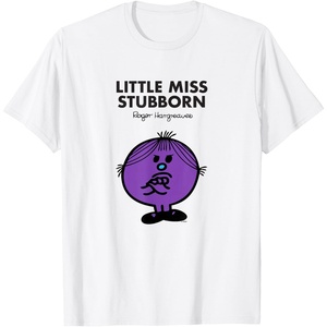 image:imageMr Men Little Miss Stubborn TShirtWhite