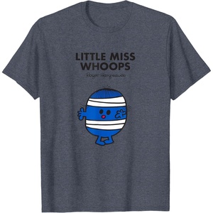 image:imageMr Men Little Miss Whoops TShirtHeather Blue