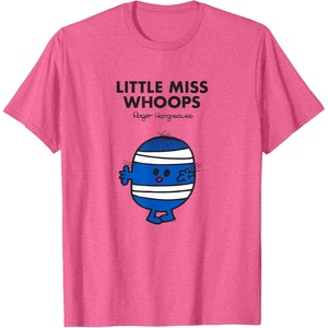 image:imageMr Men Little Miss Whoops TShirtPink Heather