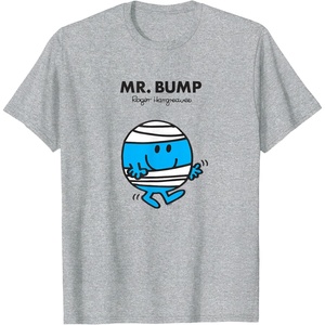 image:imageMr Men Mr Bump TShirtHeather Grey