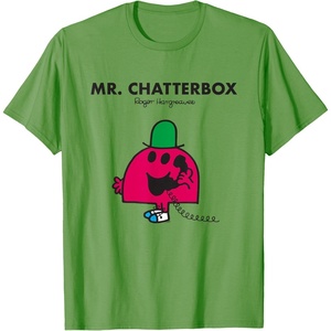 image:imageMr Men Mr Chatterbox TShirtGrass Green