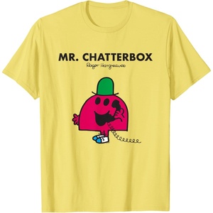 image:imageMr Men Mr Chatterbox TShirtLemon Yellow