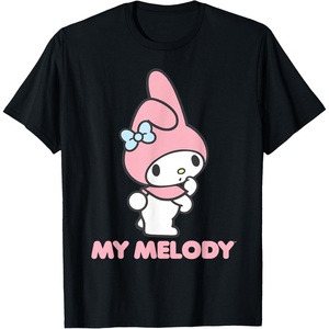 image:imageMy Melody Backside Logo Tee Shirt TShirtBlack
