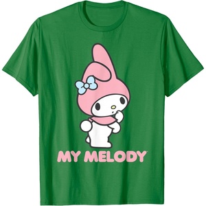 image:imageMy Melody Backside Logo Tee Shirt TShirtKelly Green