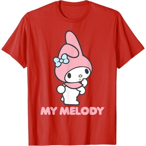 image:imageMy Melody Backside Logo Tee Shirt TShirtRed